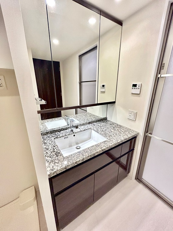 プラウドタワー名古屋伏見の洗面所