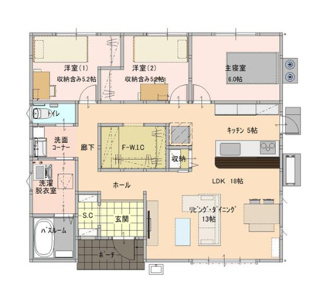 【間取り】 | 福岡県糸島市泊