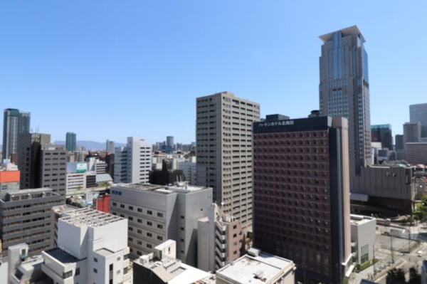 【展望】 | 【物件からの眺望】16Fからの眺望！広く大阪の景色をお楽しみいただけます☆