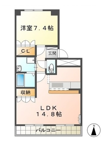 【間取り】 | ステイタカダ【名古屋市賃貸・ワンフロアー2戸】