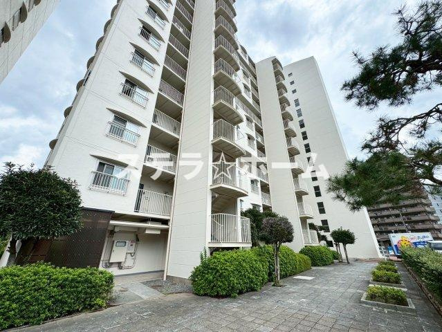 南茨木駅前ハイタウン美沢F棟の外観|外観もきれいです