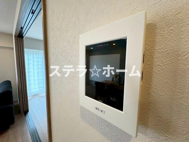 南茨木駅前ハイタウン美沢F棟の防犯設備