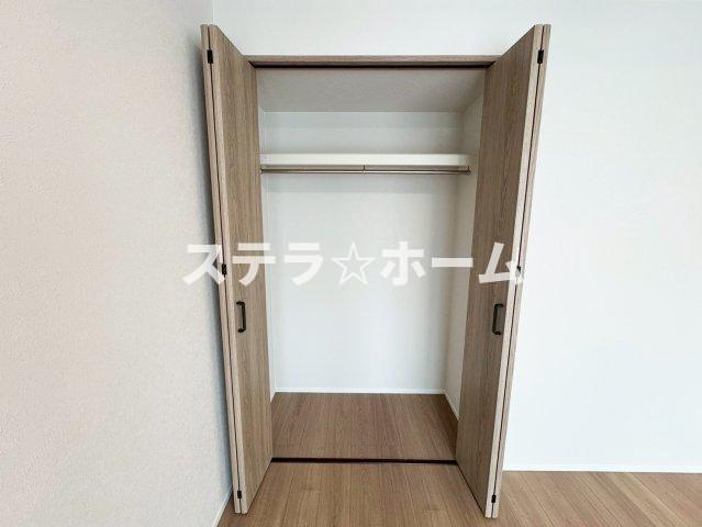 南茨木駅前ハイタウン美沢F棟の収納|大きなものも収納できそうです