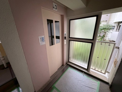 【その他共用部分】 | 陵南住宅１号棟 | 【エレベーター】荷物が多い日も楽々にお部屋に持っていけますね！