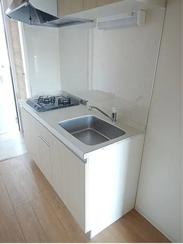 【東京都足立区】1棟売りアパート　Glanz大師前のキッチン