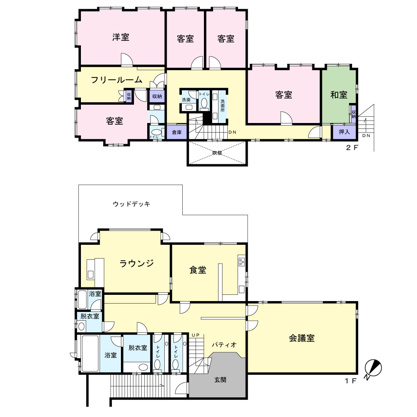 【間取り】 | 伊豆急伊豆高原　戸建