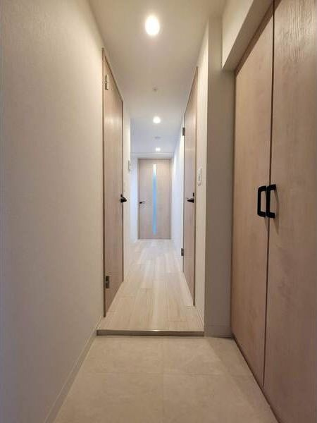 Louis Residence 天王寺町北の玄関