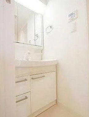 【洗面所】 | パークアクシス仲御徒町 | 洗面台