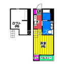 【間取り】 | ユイマール高木の間取り