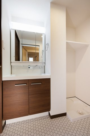 フィシオ飯田橋の洗面所|※写真は同タイプ住戸です。