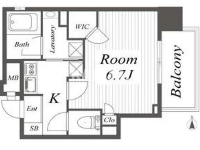 SOAR城東蒲生の間取り