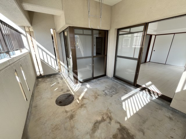 マンションもえぎのバルコニー