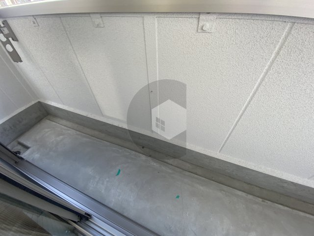 アルカ弥刀駅前のバルコニー