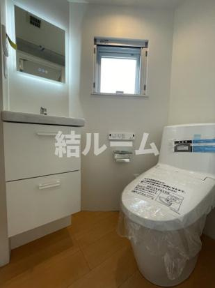 練馬区桜台３丁目の賃貸マンションのトイレ