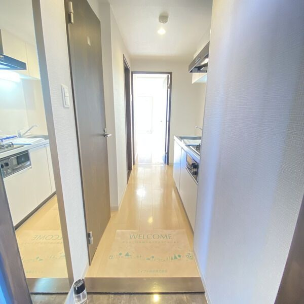 エントピア桜山の玄関