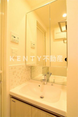 【洗面所】 | ステージグランデ多摩川 | スペースが確保できる洗面所です