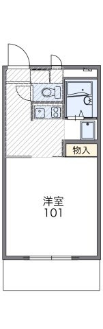 レオパレスAOKIの間取り|画像2