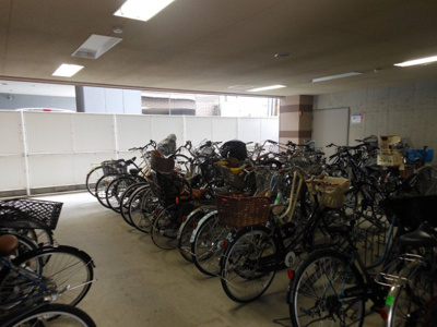 【その他共用部分】 | 藤和江坂ホームズベネフィール | 駐輪場