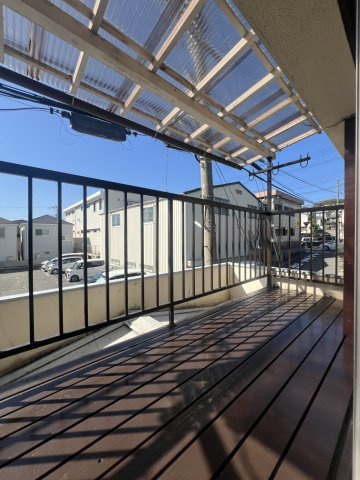 サニーハウス福田のバルコニー