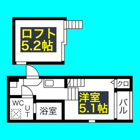 ハーモニーテラス川名町の間取り