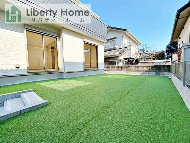 ひたちなか市津田　新築戸建の庭