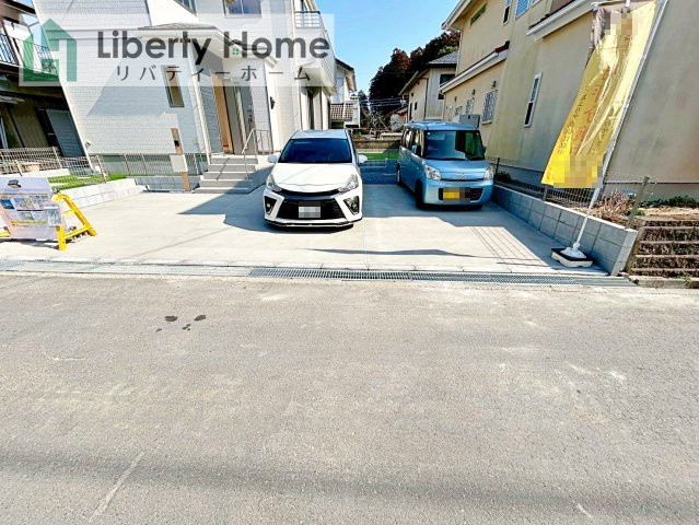ひたちなか市津田　新築戸建の駐車場