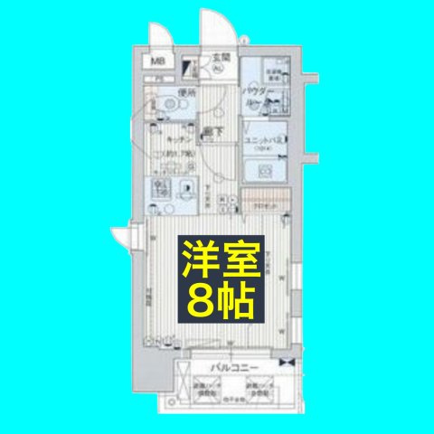 プレサンス新栄デコールの間取り