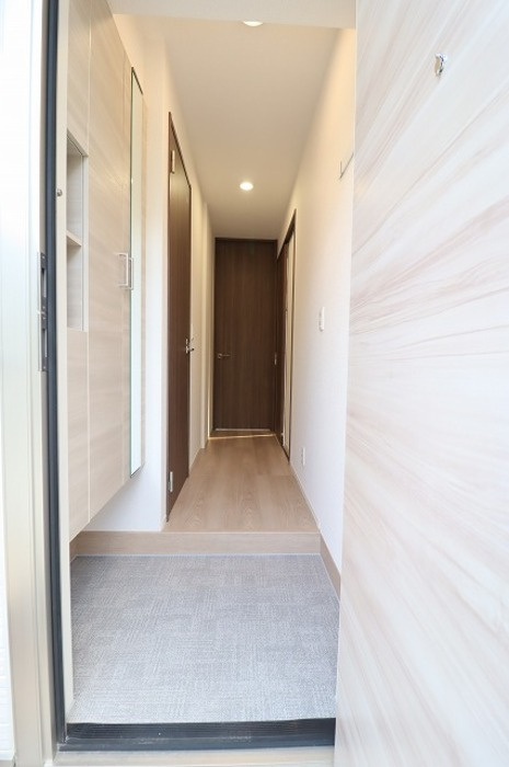 ブラン・シエルの玄関