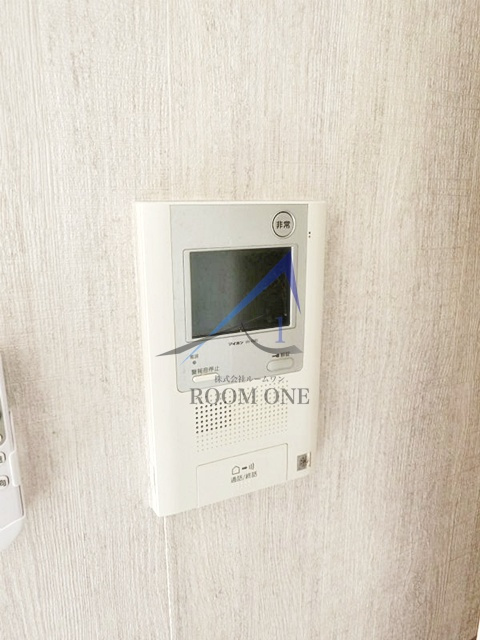 CASA AL MAREのセキュリティ|モニター付きインターホンです。