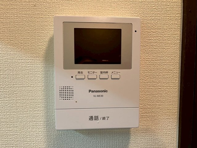 桐生市天神町３丁目のアパートのセキュリティ