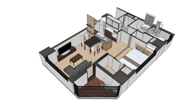 パークルール恵比寿の内装| 