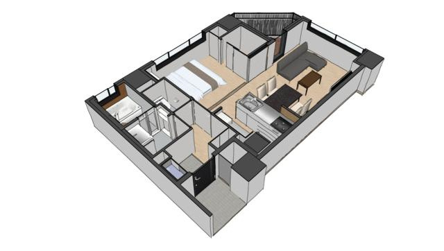 パークルール恵比寿の内装| 