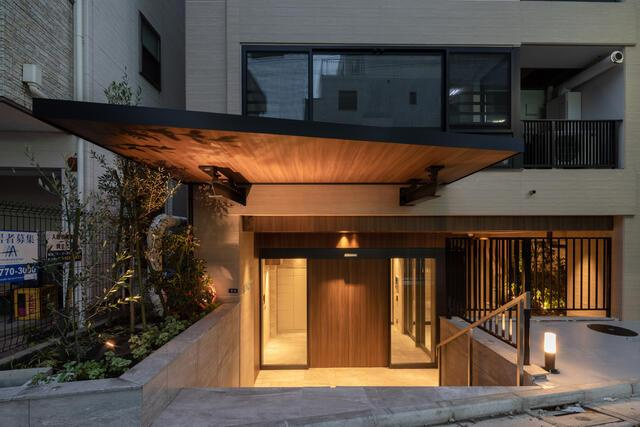 パークルール恵比寿のエントランス|エントランスです