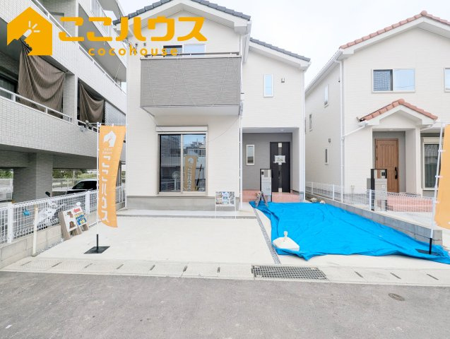 那覇市仲井真　いろどりアイタウン　新築戸建て　全8区画　4号棟の外観
