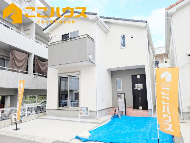 那覇市仲井真　いろどりアイタウン　新築戸建て　全8区画　4号棟の外観