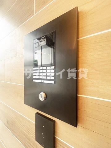 ルネフラッツ黒川Ⅱのエントランス