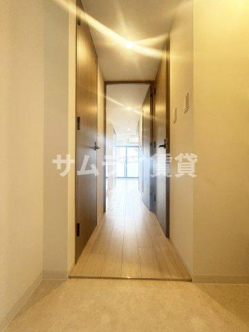 ルネフラッツ黒川Ⅱの玄関