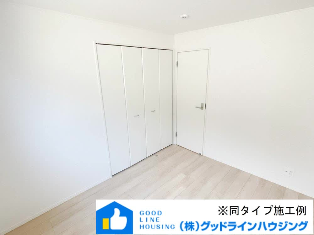 西脇市小坂町　新築平屋の洋室