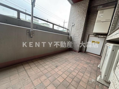 【バルコニー】 | コスモリード西馬込 | お洗濯にも便利なバルコニー付き