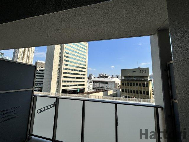 リヴェント難波サウスのバルコニー