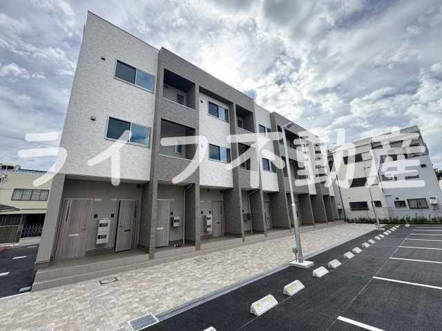 コート・ド・ボーヌ深江南南棟の外観パース|外観パースです