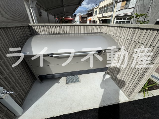 コート・ド・ボーヌ深江南南棟のバルコニー|暖かな日差しのふりそそぐバルコニー