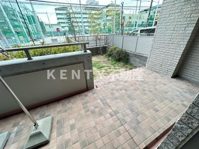【庭】 | コスモリード西馬込 | 簡単な家庭菜園も楽しめるお庭です
