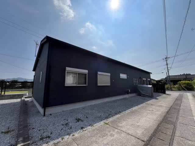 宮崎県串間市上町地区　二世帯住宅の外観