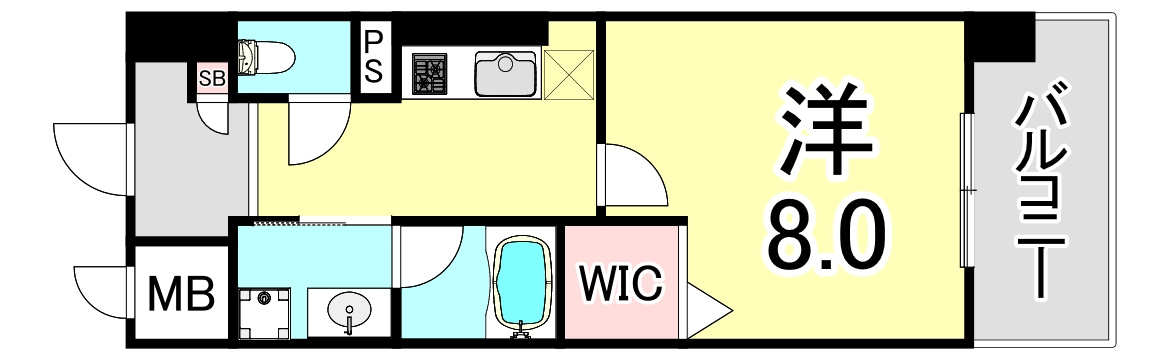 Eastern Wells（イースタン　ウェルス）の間取り