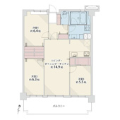 ベルヴィ香椎十番館☆仲介手数料無料☆の画像