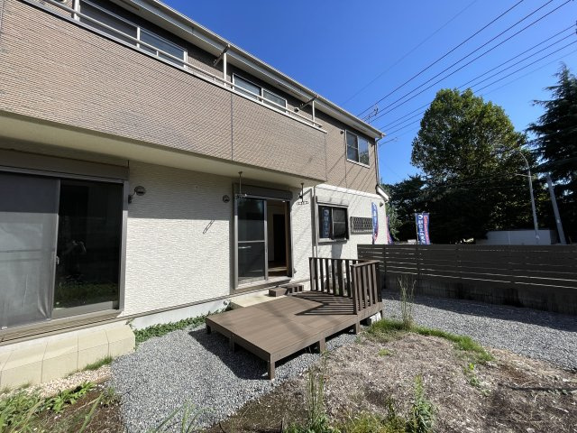 やわらかな風が吹くこの白山～♪【緑区白山４丁目】リフォーム中古戸建～の庭|たまにはお庭で休日を過ごしてみるのもよいかもしれません