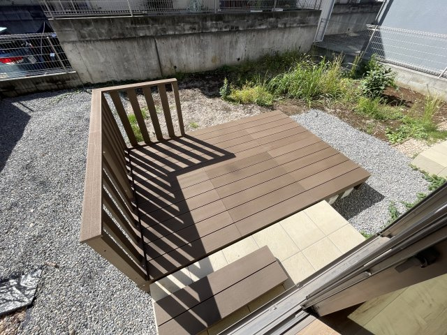 やわらかな風が吹くこの白山～♪【緑区白山４丁目】リフォーム中古戸建～の庭|お庭です