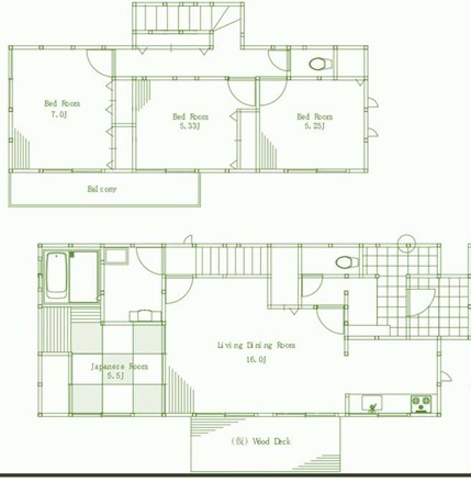 やわらかな風が吹くこの白山～♪【緑区白山４丁目】リフォーム中古戸建～の間取り