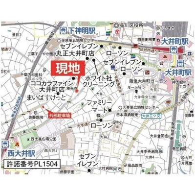 【地図】 | ＮＴＰＲレジデンス大井町